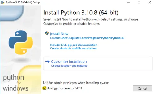 Install python on Windows, Linux, and Mac easily in 2 minutes 1 install python on windows 1